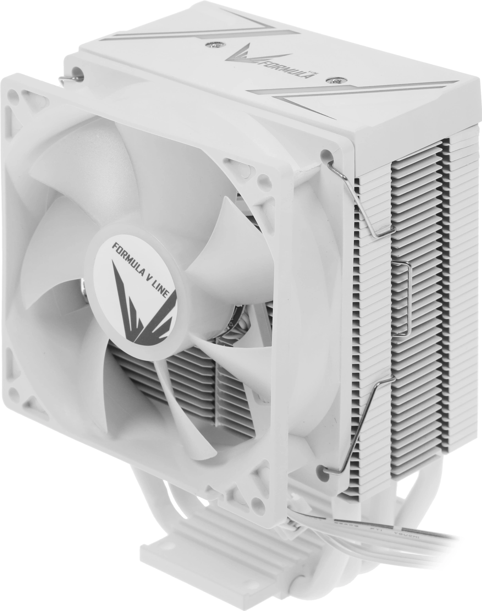 Устройство охлаждения(кулер) Formula Ice Burg ARGB Soc-AM5/AM4/1200/1700/1851 белый 4-pin 17-34dB Al+Cu 170W 552gr Ret (ICE BURG ARPW 4P WH)