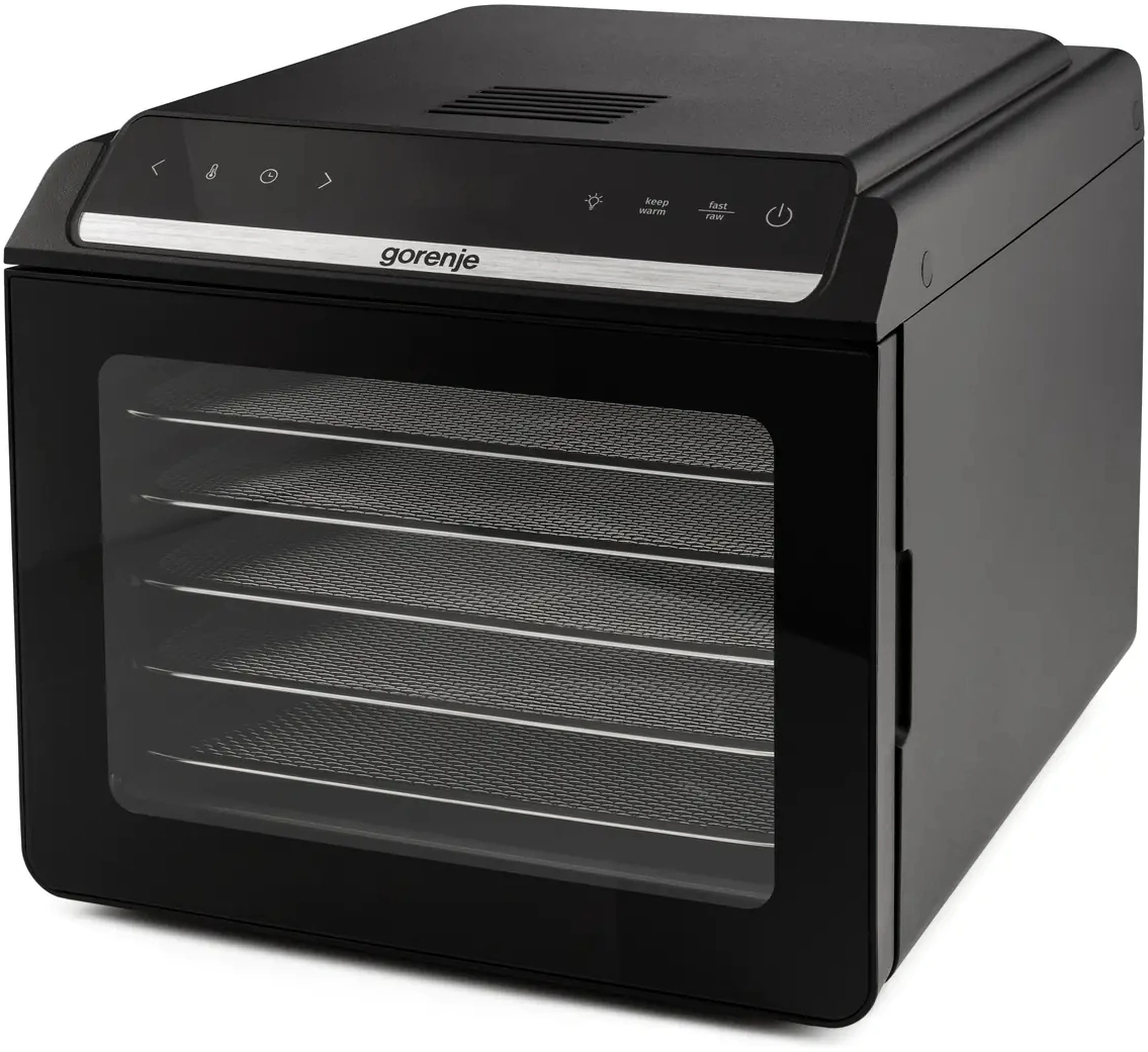746294 Сушка для фруктов и овощей Gorenje FDK600DB  5под. 240Вт черный