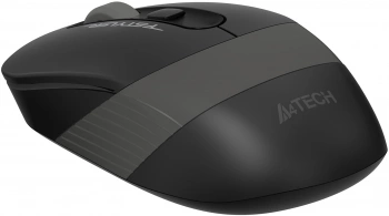Мышь A4Tech Fstyler FG10 черный/серый оптическая 2000dpi беспров. USB 4but (FG10 GREY)