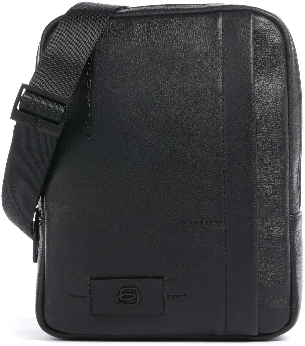 Сумка мужская Piquadro Russel CA3084W137/N  черная  натур.кожа