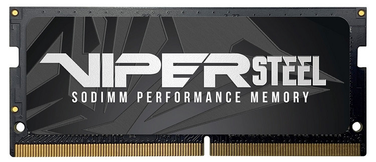 Память DDR4 8Gb 2666MHz Patriot PVS48G266C8S Viper Steel RTL PC4-21300 CL18 SO-DIMM 260-pin 1.2В single rank Ret