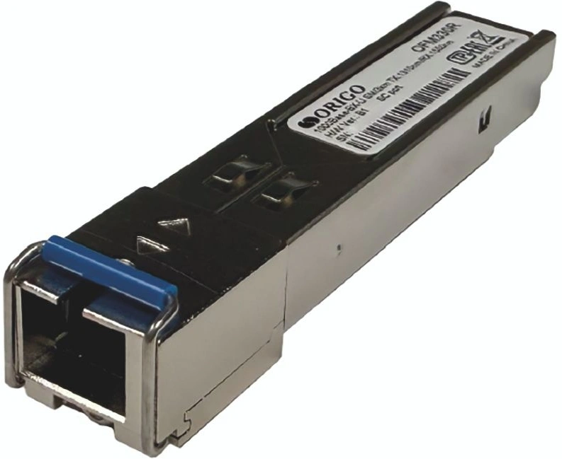 Трансивер ORIGO OFM330R/3KM/B1A WDM SFP-трансивер, 1000Base-BX-U (Simplex SC), Tx:1310 нм, Rx:1550 нм, одномод, до 3 км