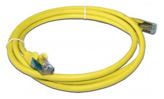 Кабель Патч-корд LANMASTER FTP,  вилка RJ-45,  вилка RJ-45,  кат.6А,  LSZH,  1.5м,  желтый [lan-pc45/s6a-1.5-yl]