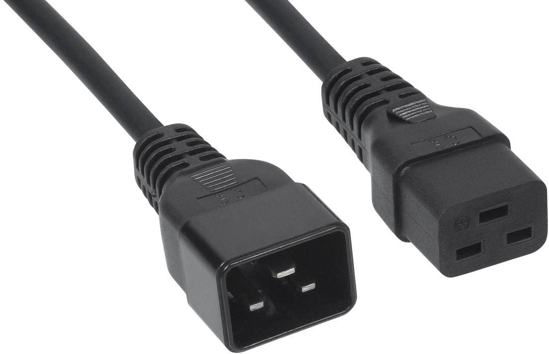 Rexant (04-2741) Шнур сетевой IEC 320 C19 – IEC 320 C20 3x1,5мм?, длина 1,8м