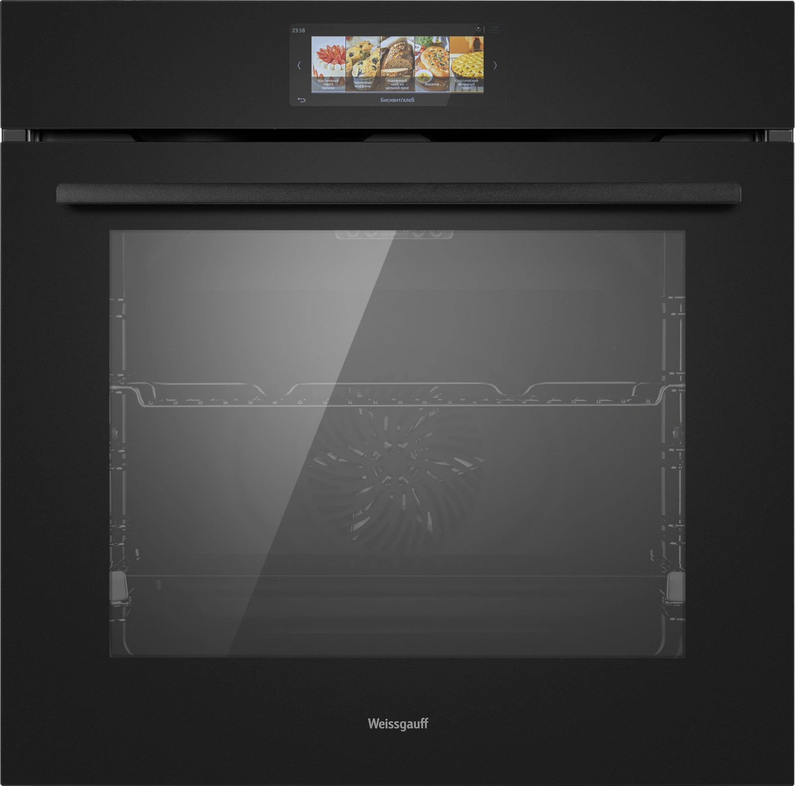 Духовой шкаф Электрический Weissgauff Premium EOM 899 Color Touch Matt черный