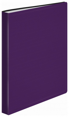 Папка с 100 прозр.вклад. Бюрократ ДеЛюкс DLVBOX100BBERRY A4 пластик 0.7мм черничный в коробе
