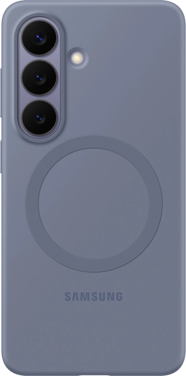 Чехол (клип-кейс) Samsung для Samsung Galaxy S26 Silicone Magnet Case with MagSafe фиолетовый (EF-ES942CVEGRU)