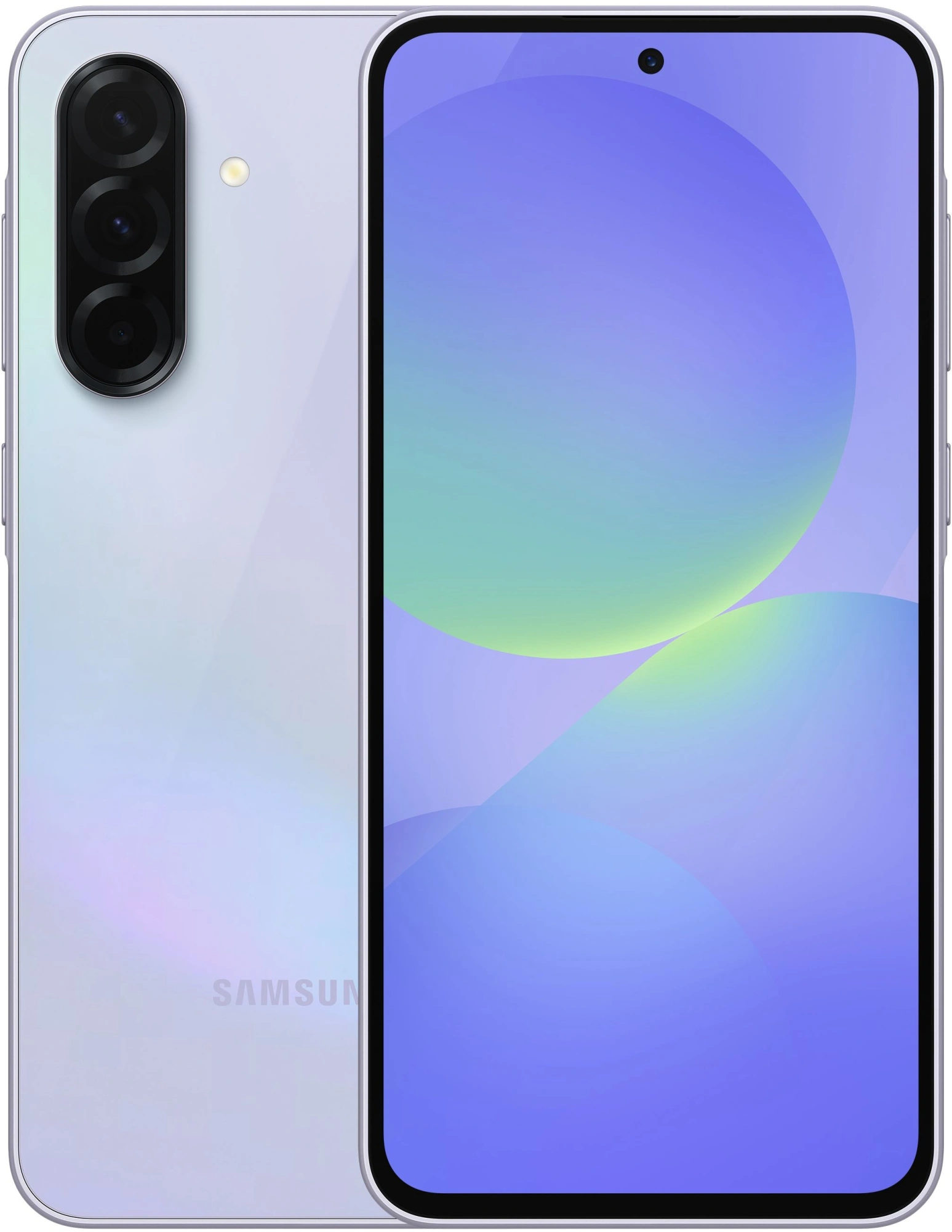 Смартфон Samsung SM-A366B Galaxy A36 5G 128Gb 8Gb лаванда моноблок 3G 4G 2Sim 6.7" 1080x2340 Android 15 50Mpix 802.11 a/b/g/n/ac/ax NFC GPS GSM900/1800 GSM1900 Protect