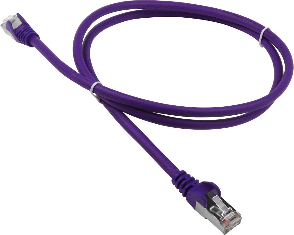 Патч-корд Lanmaster LAN-PC45/U5E-2.0-VI UTP RJ-45 вил.-вилка RJ-45 кат.5E 2м фиолетовый LSZH (уп.:1шт)
