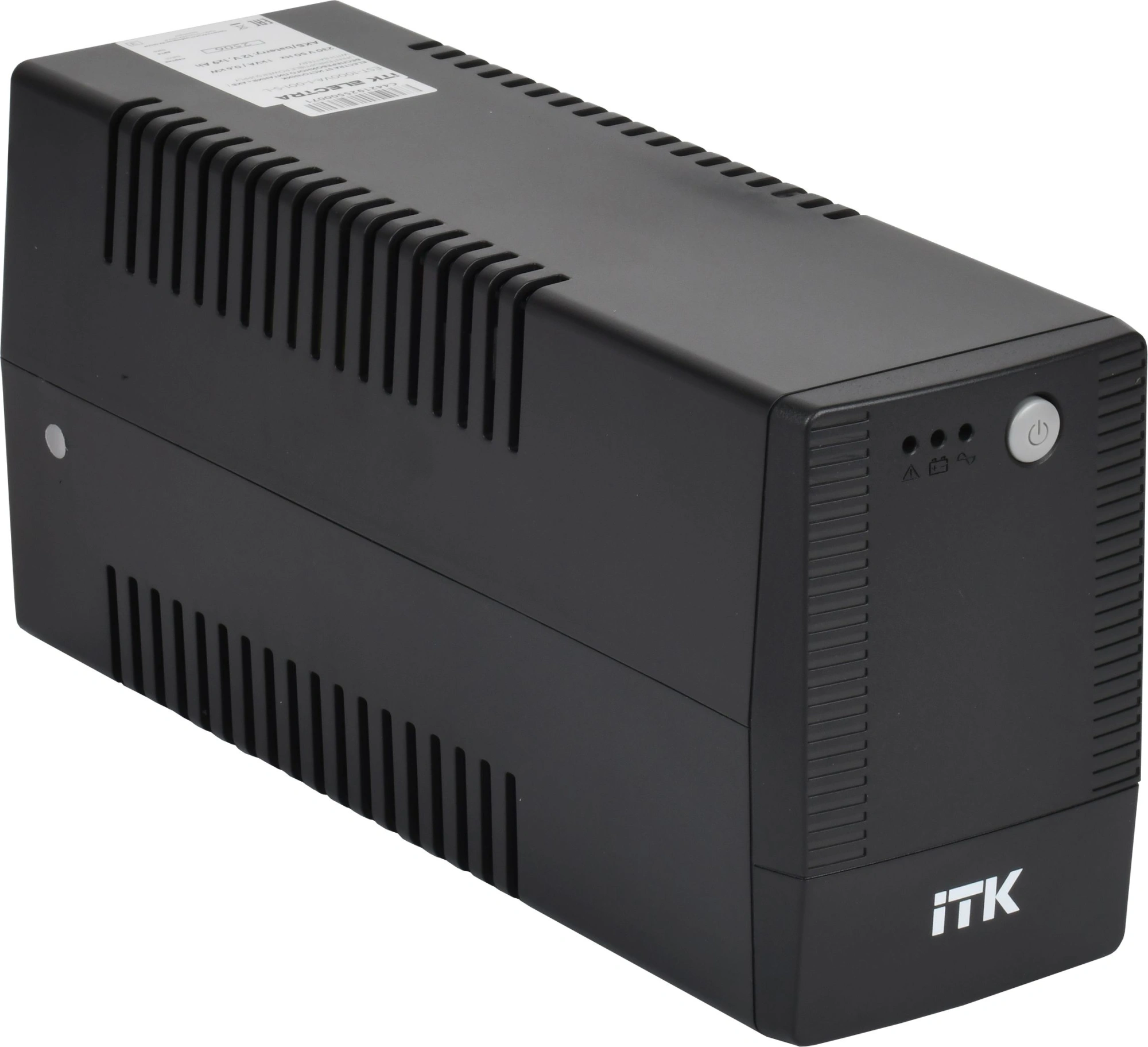 ITK ELECTRA ST ИБП однофазный линейно-интерактивный 1000ВА/600Вт 2хSchuko LED дисплей АКБ 1х9AH USB
