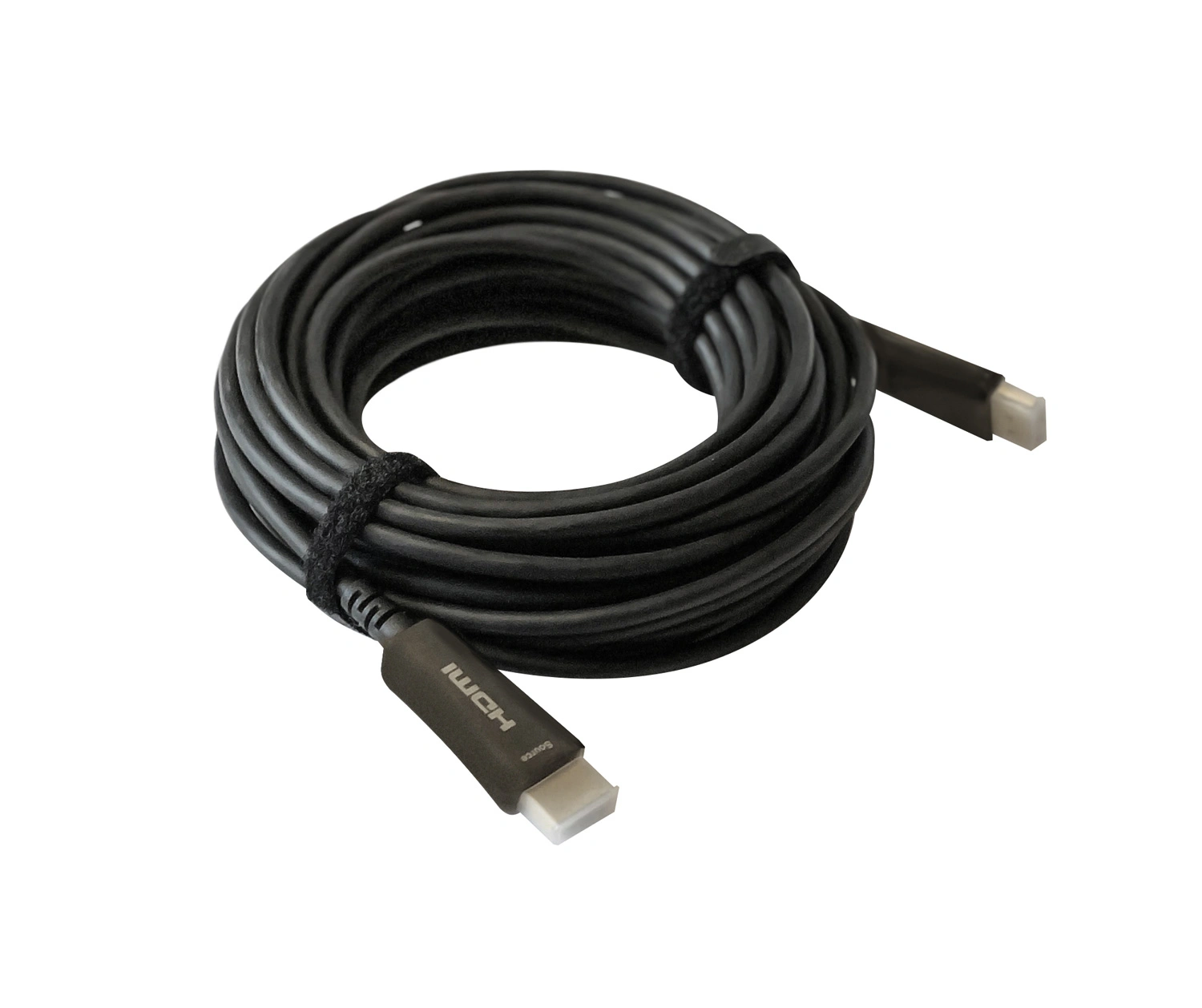 Кабель аудио-видео Digma HDMI 2.0 AOC HDMI (m)/HDMI (m) 10м. позолоченные контакты черный (BHP AOC 2.0-10)