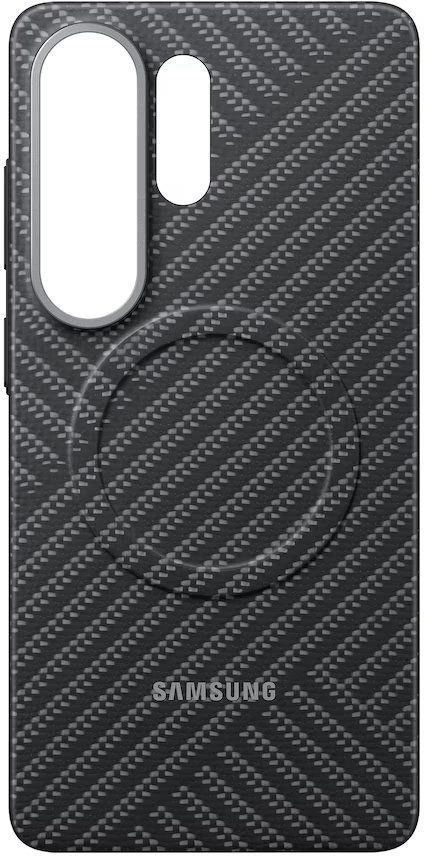 Чехол (клип-кейс) Samsung для Samsung Galaxy S26 Ultra Carbon Magnet Case with MagSafe серый (EF-KS948SSEGRU)