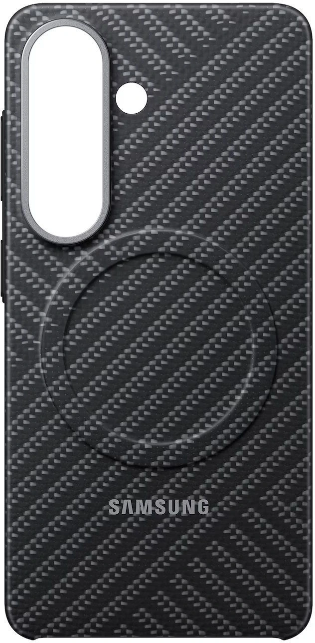 Чехол (клип-кейс) Samsung для Samsung Galaxy S26 Carbon Magnet Case with MagSafe серый (EF-KS942SSEGRU)