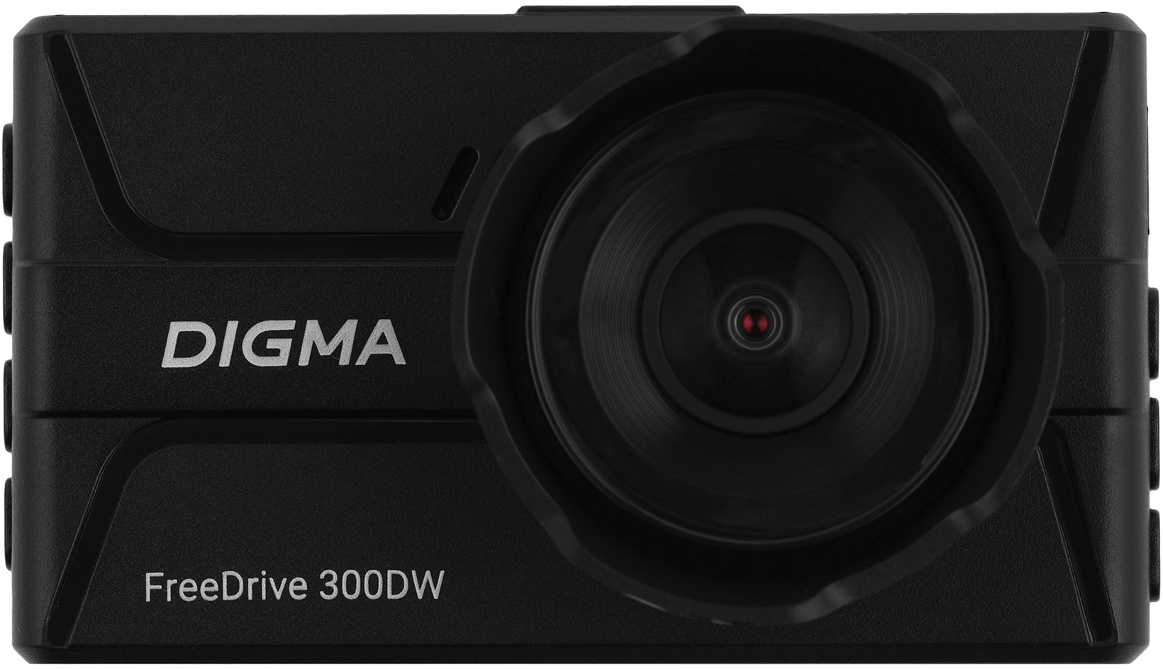Видеорегистратор Digma FreeDrive 300DW, 2560x1440, 3", с камерой заднего вида, Wi-Fi, G-сенсор, датчик движения