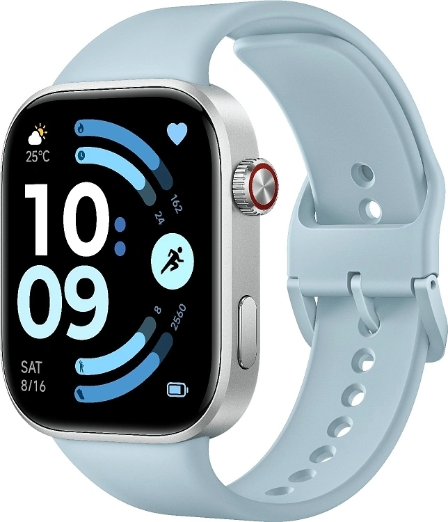 Смарт-часы Xiaomi Redmi Watch 6 2" LCD корп.голубой рем.голубой (BHR08CWGL)