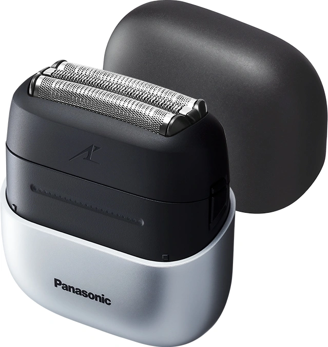 Бритва сетчатая Panasonic ES-CM3BKS521 реж.эл.:3 питан.:аккум. серебристый/черный