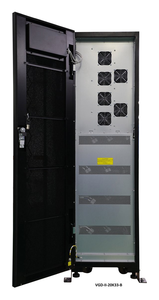 Источник бесперебойного питания Powercom Vanguard-II-33 VGD-II-20K33 20000Вт 20000ВА черный