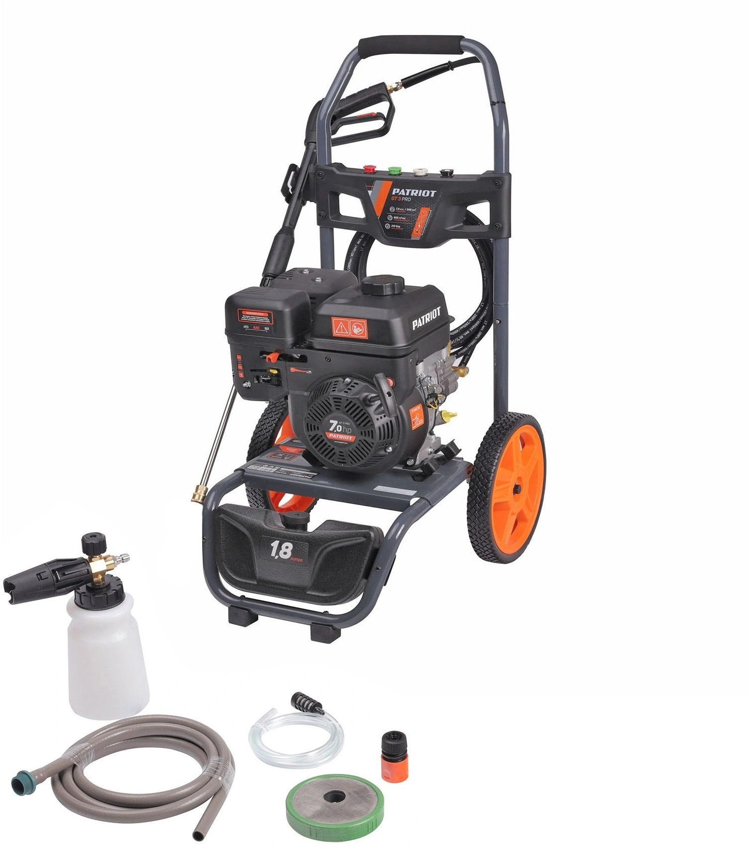 Мойка высокого давления PATRIOT GT3 Pro (322306107)