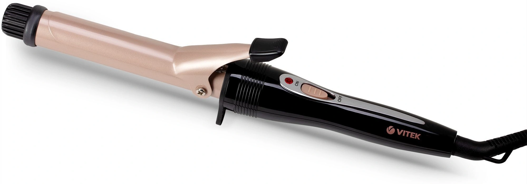 Щипцы Vitek VT-2508 30Вт черный макс.темп.:180С покрытие:керамико-турмалиновое