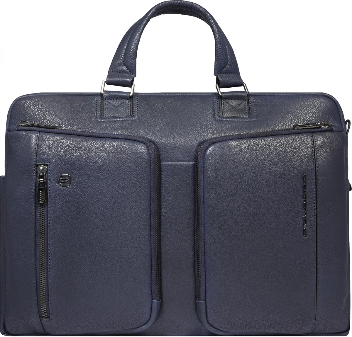Деловая сумка Piquadro Cronus CA6025S134/BLU с отделением для ноутбука 15.6" синяя натур.кожа