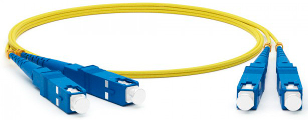 Патч-корд Lanmaster TWT-2SC-2SC/SU-5.0 2x9/125 OS1/OS2 SC дуплекс-SC дуплекс 5м ПВХ желтый