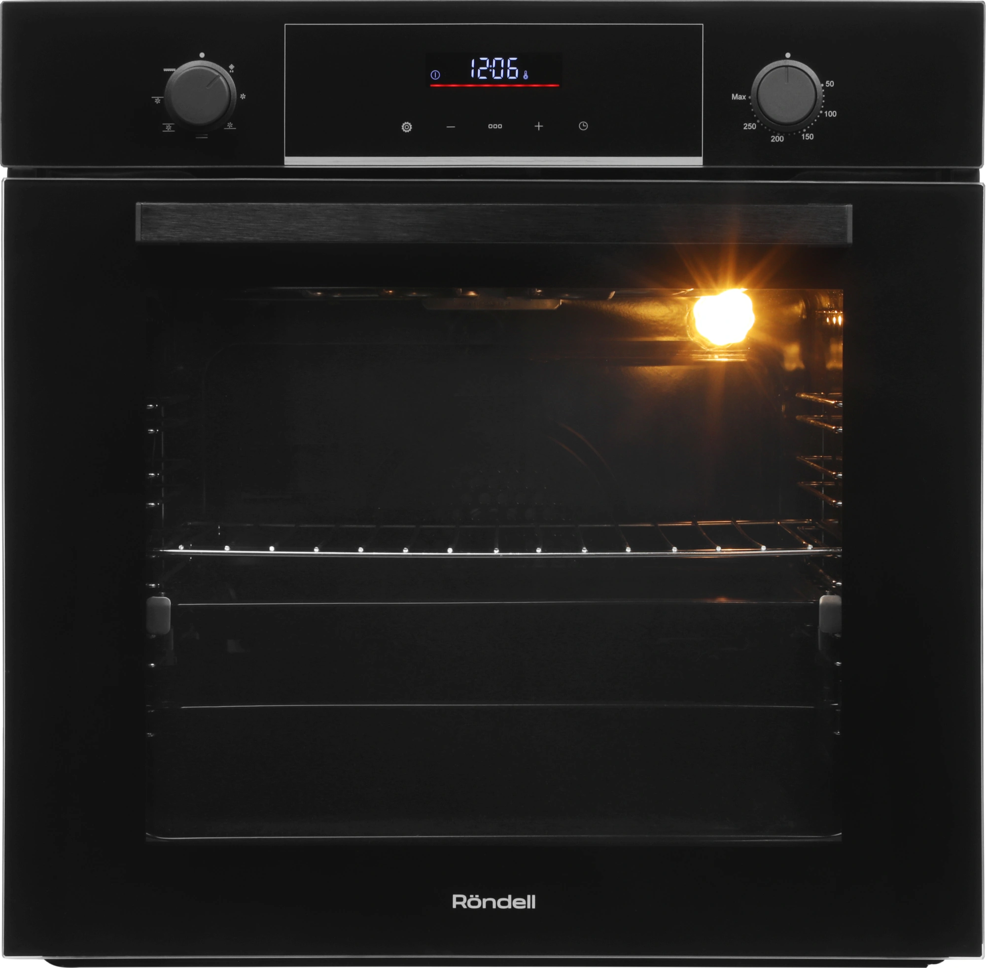 Духовой шкаф электрический Rondell REO 6471 BG, 72л, черный