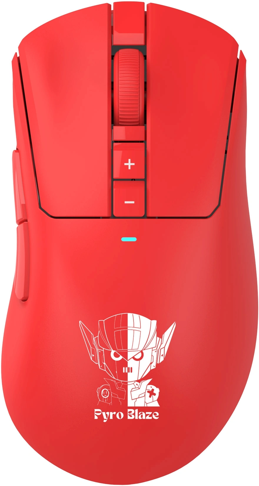 Мышь беспроводная A4Tech Bloody R73 Ultra красный/рисунок оптическая 20000dpi беспров. USB-C 7but (R73 ULTRA PYRO BLAZE)
