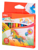 Восковые мелки Deli EC20800 Colorun 12 цветов, картонная коробка с европодвесом