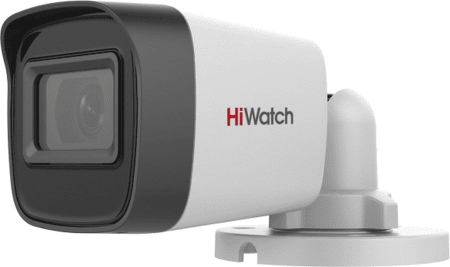 HiWatch HDC-B020(B)(2.8mm) Уличная цилиндрическая аналоговая камера, 1920х1080, 2 Мп, 30 кадр/с, CMOS, до 20 м, IP66