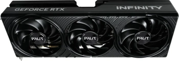 Видеокарта Palit PCI-E 5.0 PA-RTX5080 INFINITY 3 NVIDIA GeForce RTX 5080 16Gb 256bit GDDR7 2295/30000 HDMIx1 DPx3 HDCP Ret