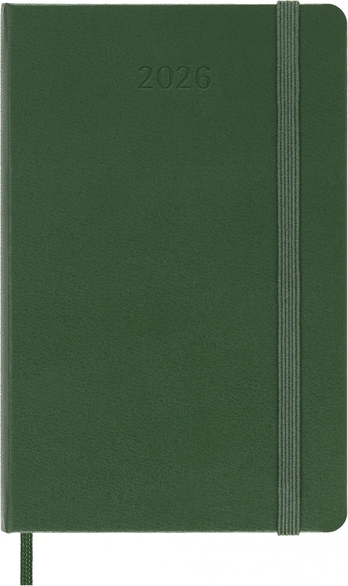 Еженедельник Moleskine CLASSIC WKNT Pocket 90x140мм 144стр. зеленый