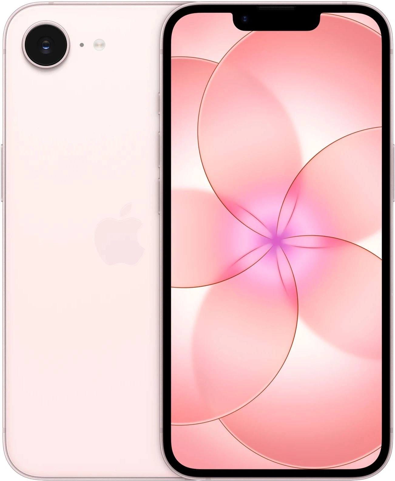 Смартфон Apple A3634 iPhone 17e 256Gb 8Gb розовый моноблок 3G 4G 1Sim 6.1" 1170x2532 iOS 26 48Mpix 802.11 a/b/g/n/ac/ax NFC GPS Protect