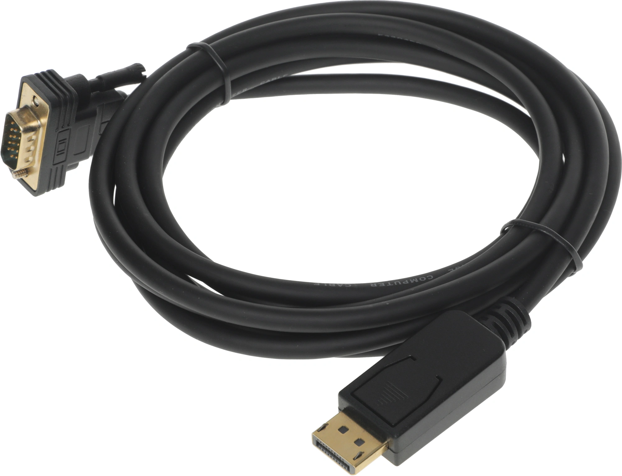 Кабель 1.1v DisplayPort (m) VGA (m) 3м черный