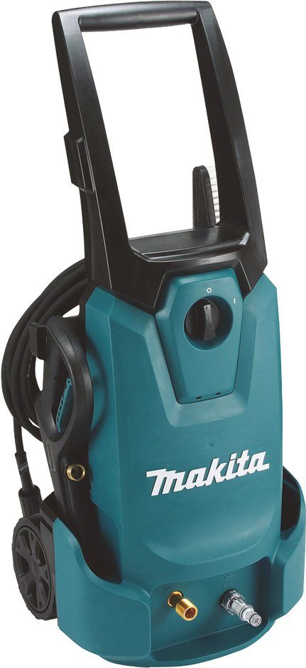 Мойка высокого давления Makita HW1200 1800Вт;100бар;420л/ч;шланг-10м;вес 11 кг