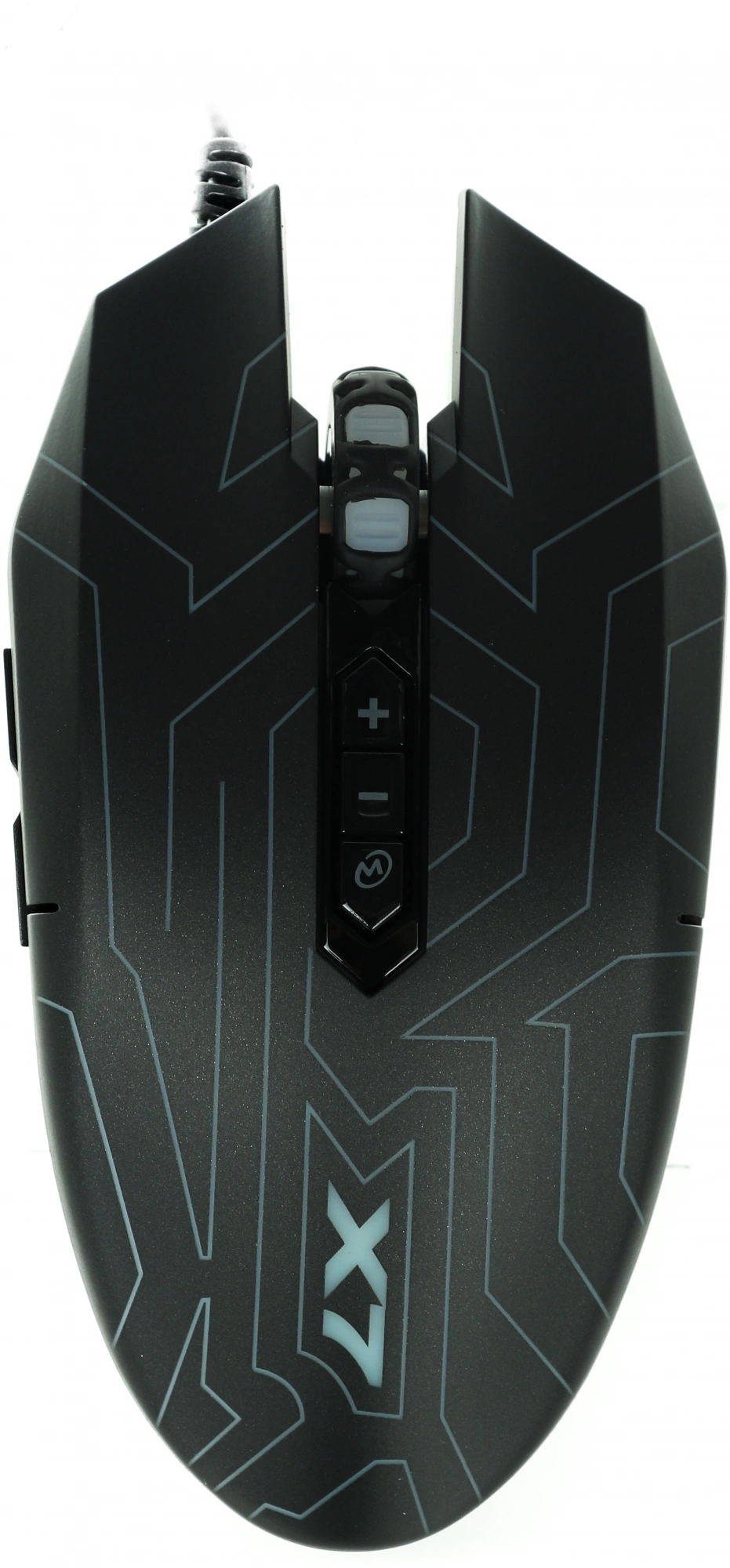 Мышь A4Tech X77 черный оптическая 2400dpi USB 8but (X77 (MAZE))