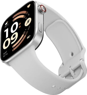 Смарт-часы Xiaomi Redmi Watch 6 2.07" AMOLED корп.серебристый рем.серый разм.брасл.:135-205мм (BHR08CUGL)