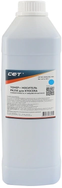 Тонер-картриджи Тонер PK250C + носитель PK250D TK-8515/TK-8525/TK-8800 для KYOCERA TASKalfa 3552ci/5052ci (CET) Cyan, 465г, OSP0250C-465