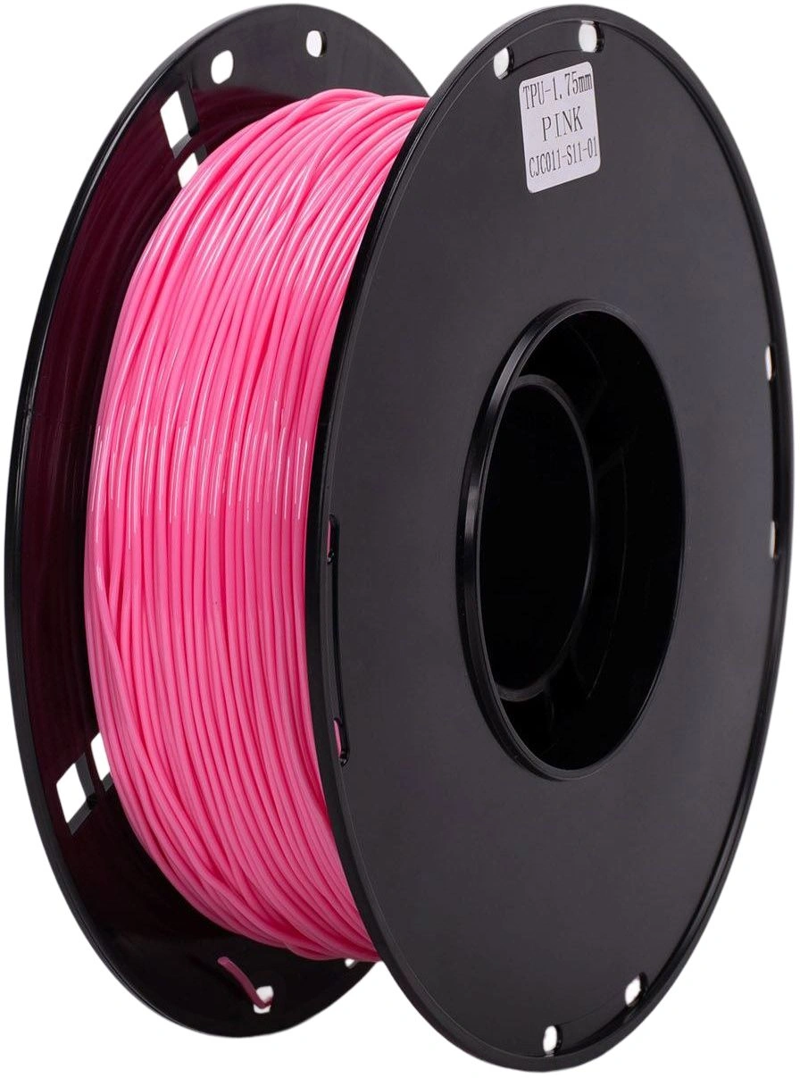 Пластик для 3D-печати Cactus CS-3D-TPU-0.8KG-PINK, TPU, 1мм, 0.8кг, розовый