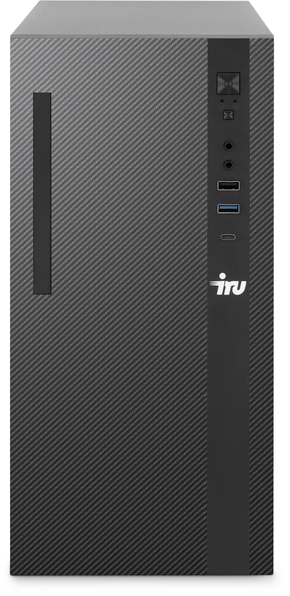 Системный блок iRU 310SC MT, Intel Core i7-12700/32 ГБ DDR4/1024 ГБ SSD/Intel UHD Graphics/Windows 11 Pro, черный (2152524)