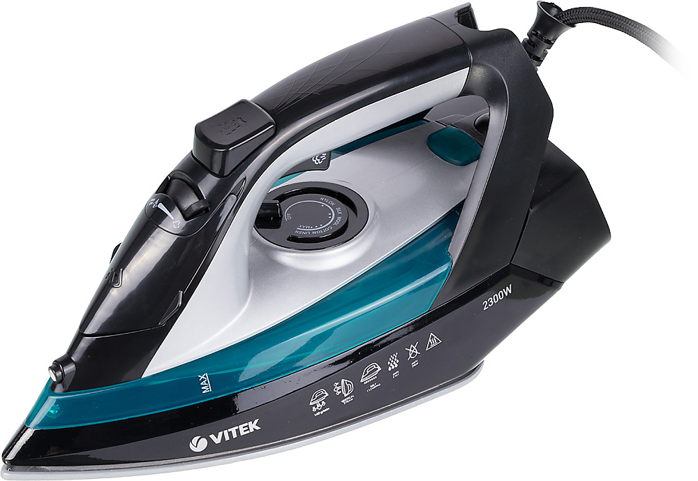 Утюг Vitek VT-8324 2300Вт черный/белый/синий