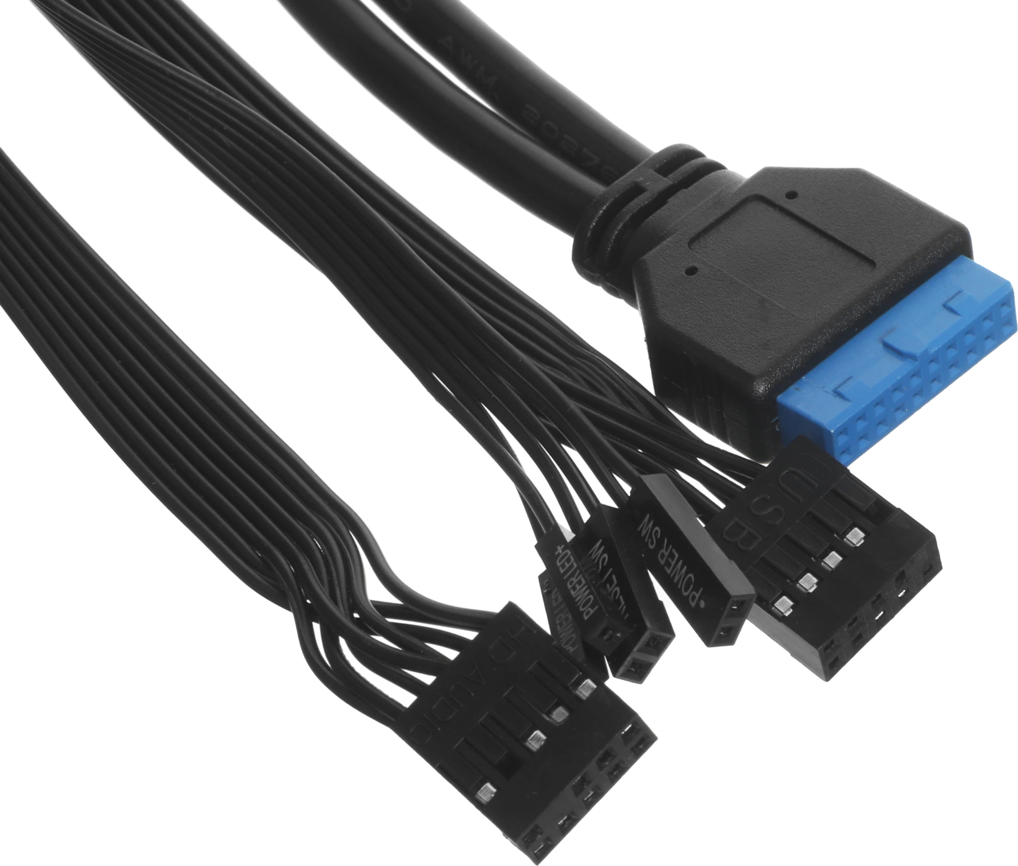 Корпус Accord ACC-ZM3B черный без БП mATX 4x120mm 2x140mm 2xUSB2.0 1xUSB3.0 audio bott PSU