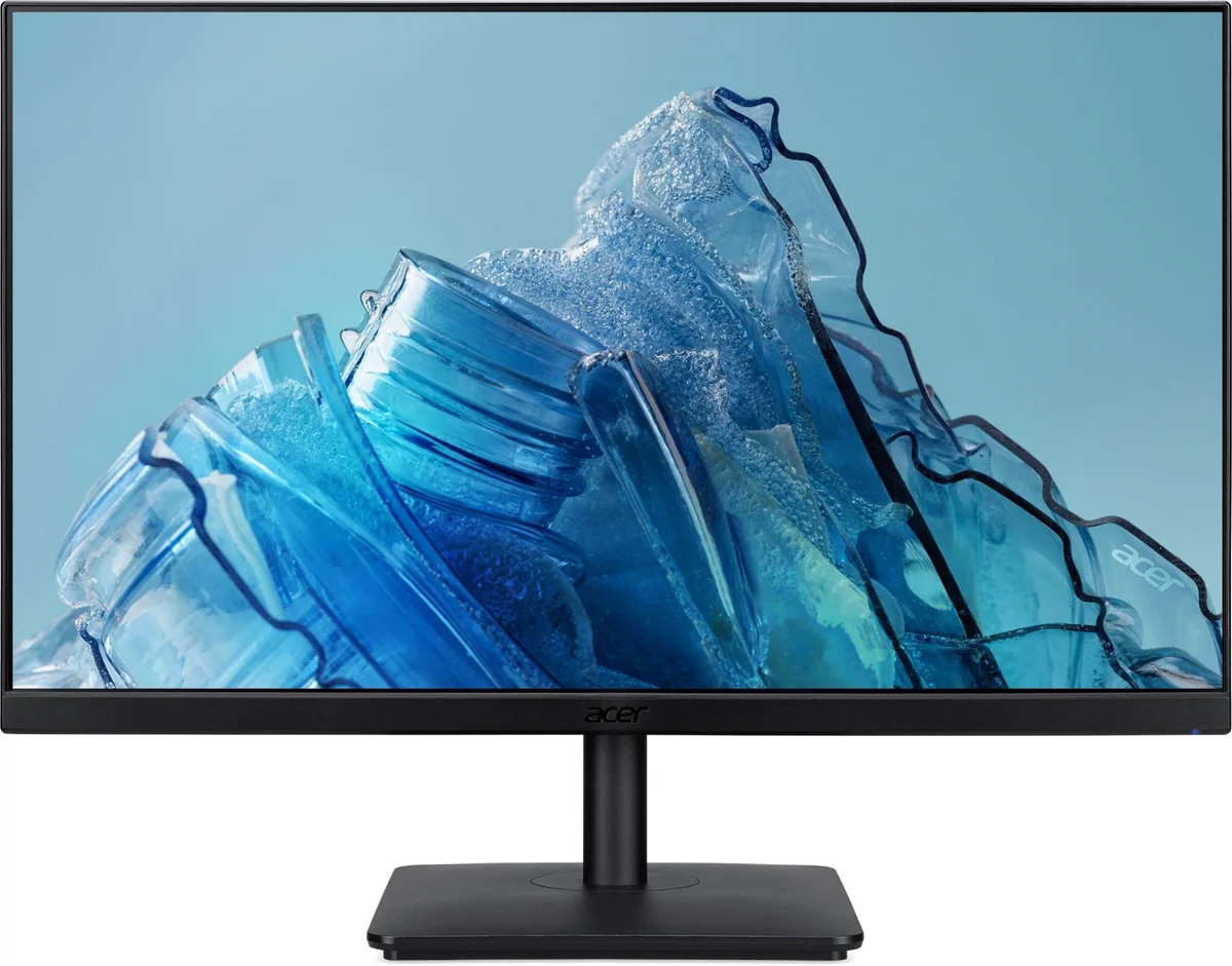 Монитор 27" ACER V277Ebipv Black (IPS, 1920x1080, 4ms, 250cd, 100Hz, 1xVGA + 1xHDMI(1.4) + 1xDP(1.2), Internal, sync: FreeSync, Vesa: 100x100)