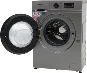 Стиральная машина Kraft KF-MBDS8148G класс: A+++ загр.фронтальная макс.:8кг серый инвертор