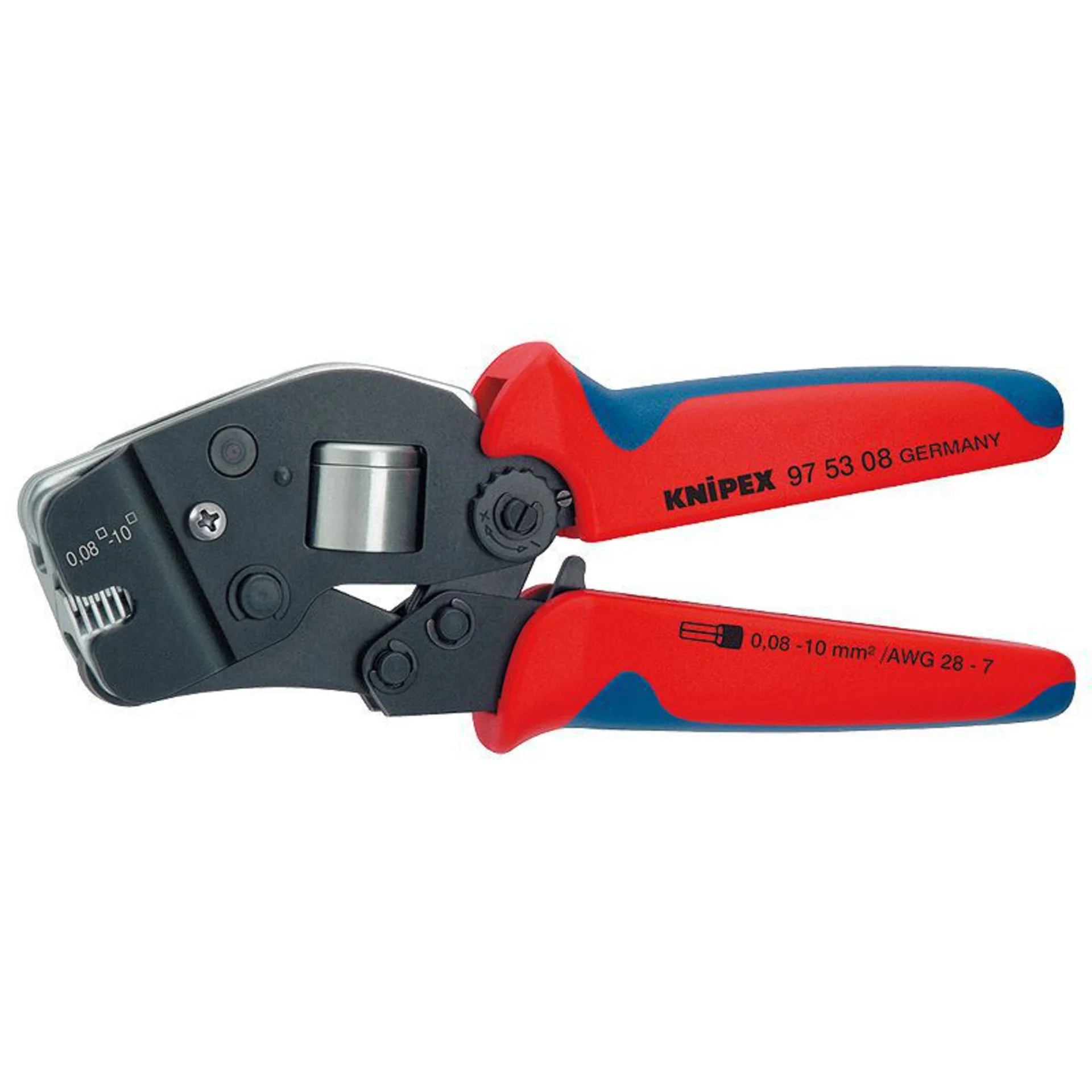 Инструмент для опрессовки контактных гильз самонастраивающийся Knipex KN-975308