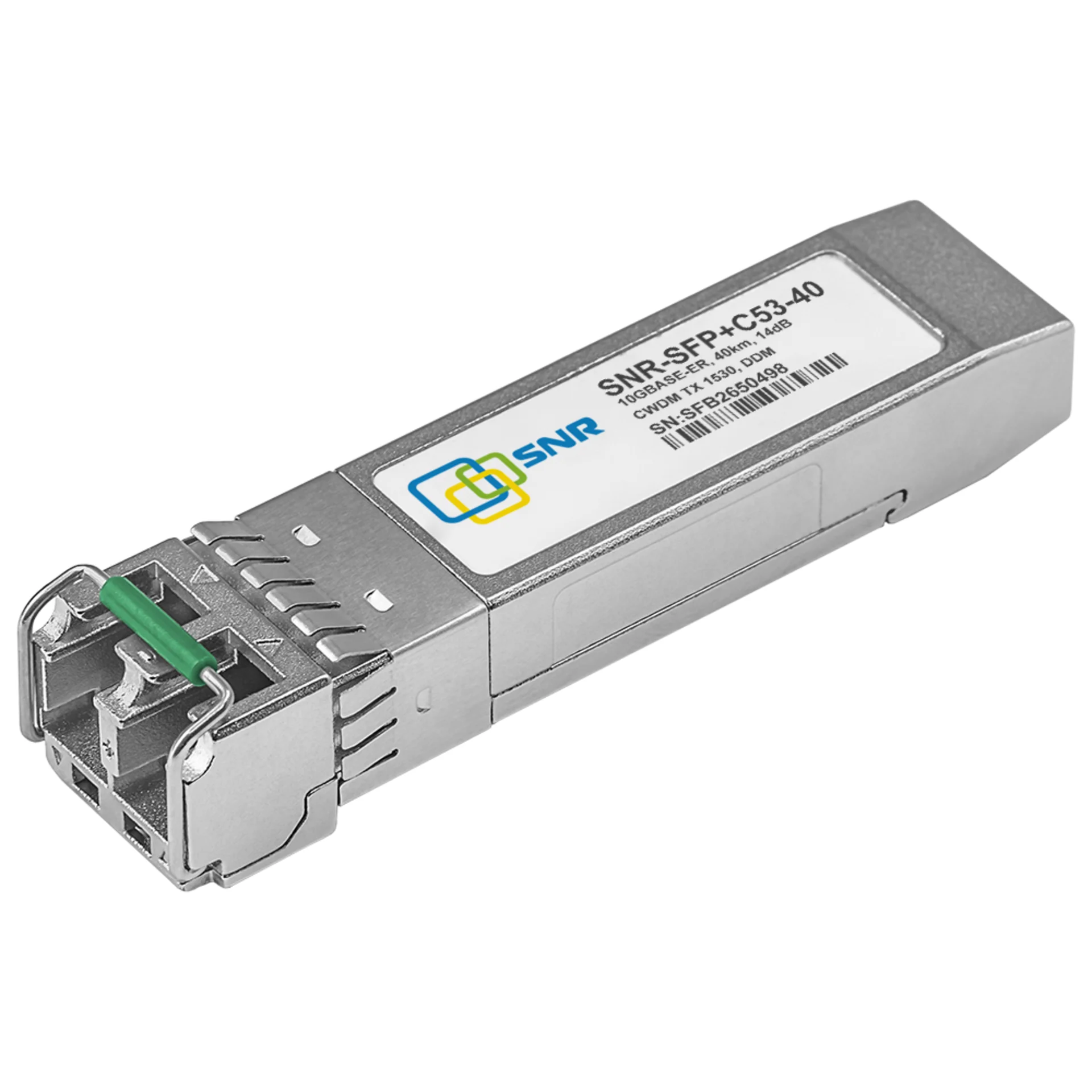Модуль SFP+ CWDM оптический, дальность до 40км (14dB), 1530нм