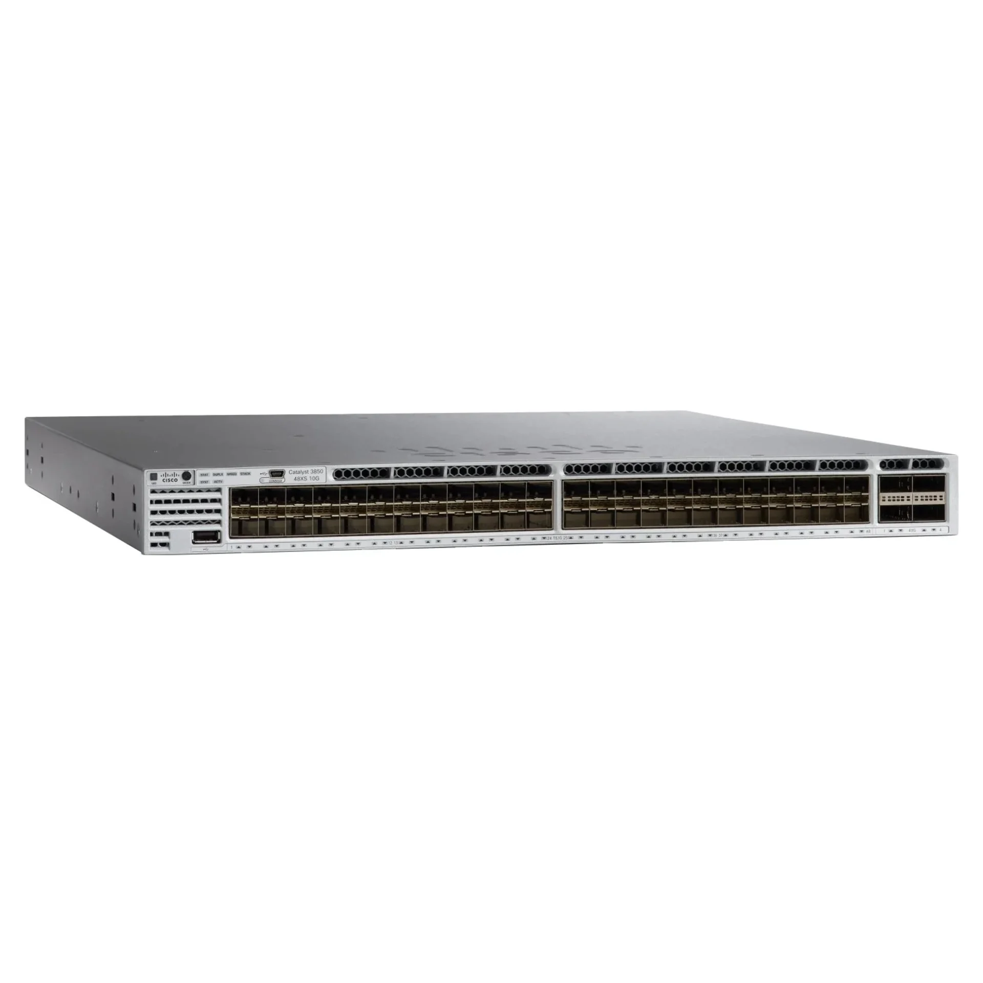 Cisco Catalyst 3850 48 Port 10G Fiber Switch IP Base