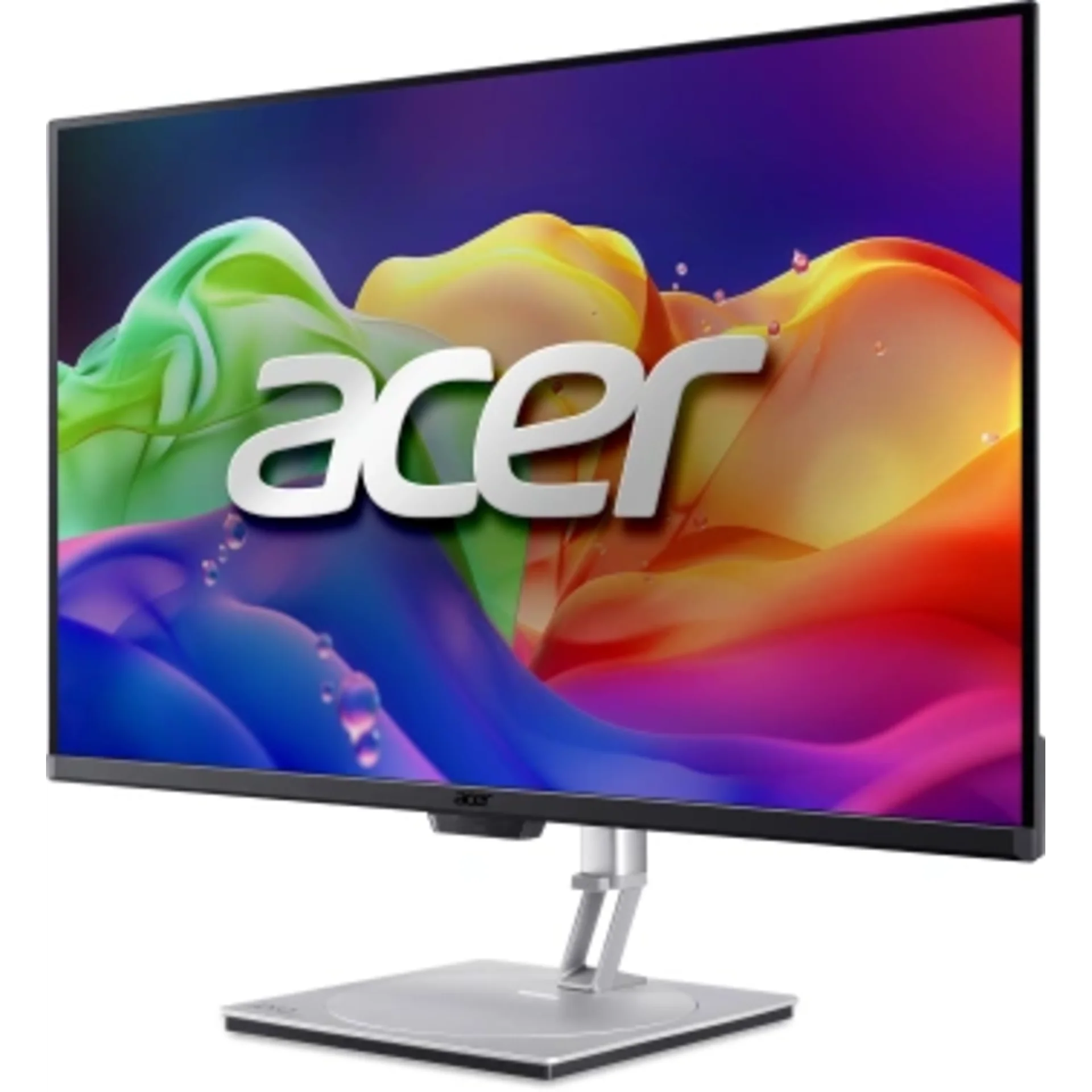 Монитор Acer 31.5" ProCreator PE320QKXsmiiphuzx серебристый QD OLED LED 0.03ms 16:9 HDMI M/M матовая
