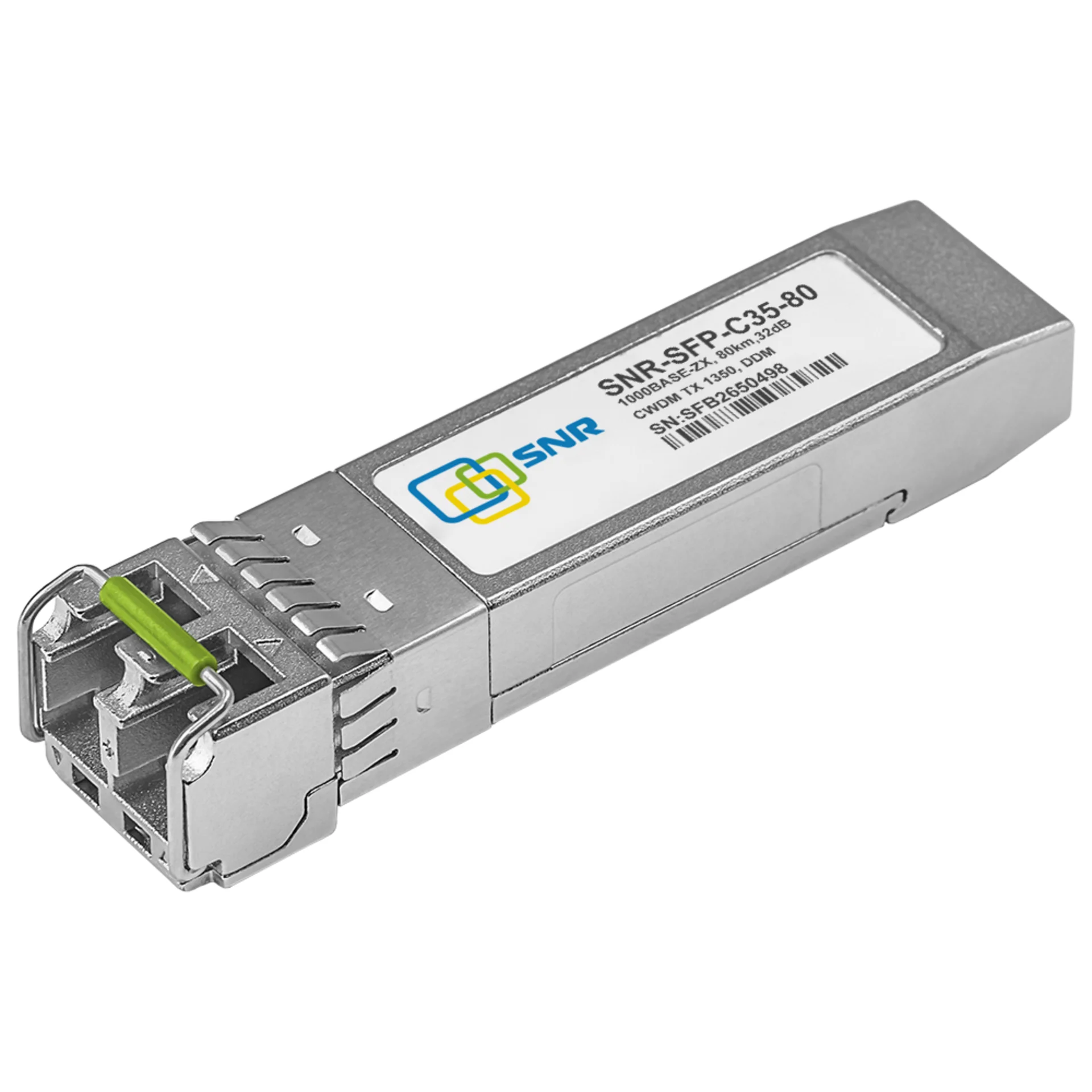 SNR SNR-SFP-C35-80 Модуль SFP CWDM оптический, дальность до 80км (32dB), 1350нм