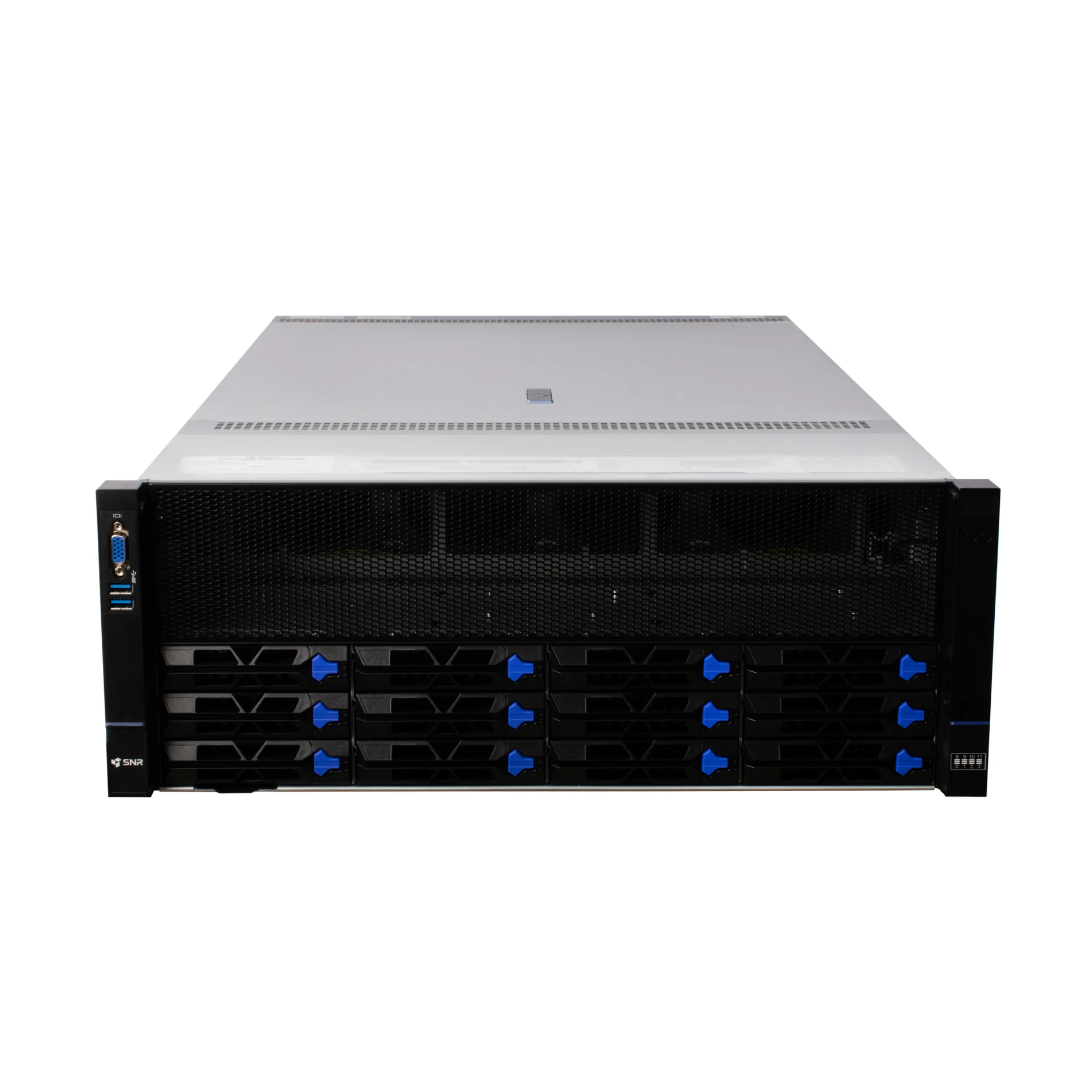 SNR-SR4408LSG-12LFF Серверная платформа SNR-SR4408LSG, 4U, Scalable Gen4,5, DDR5, 12xHDD, 8GPU, резервируемый БП