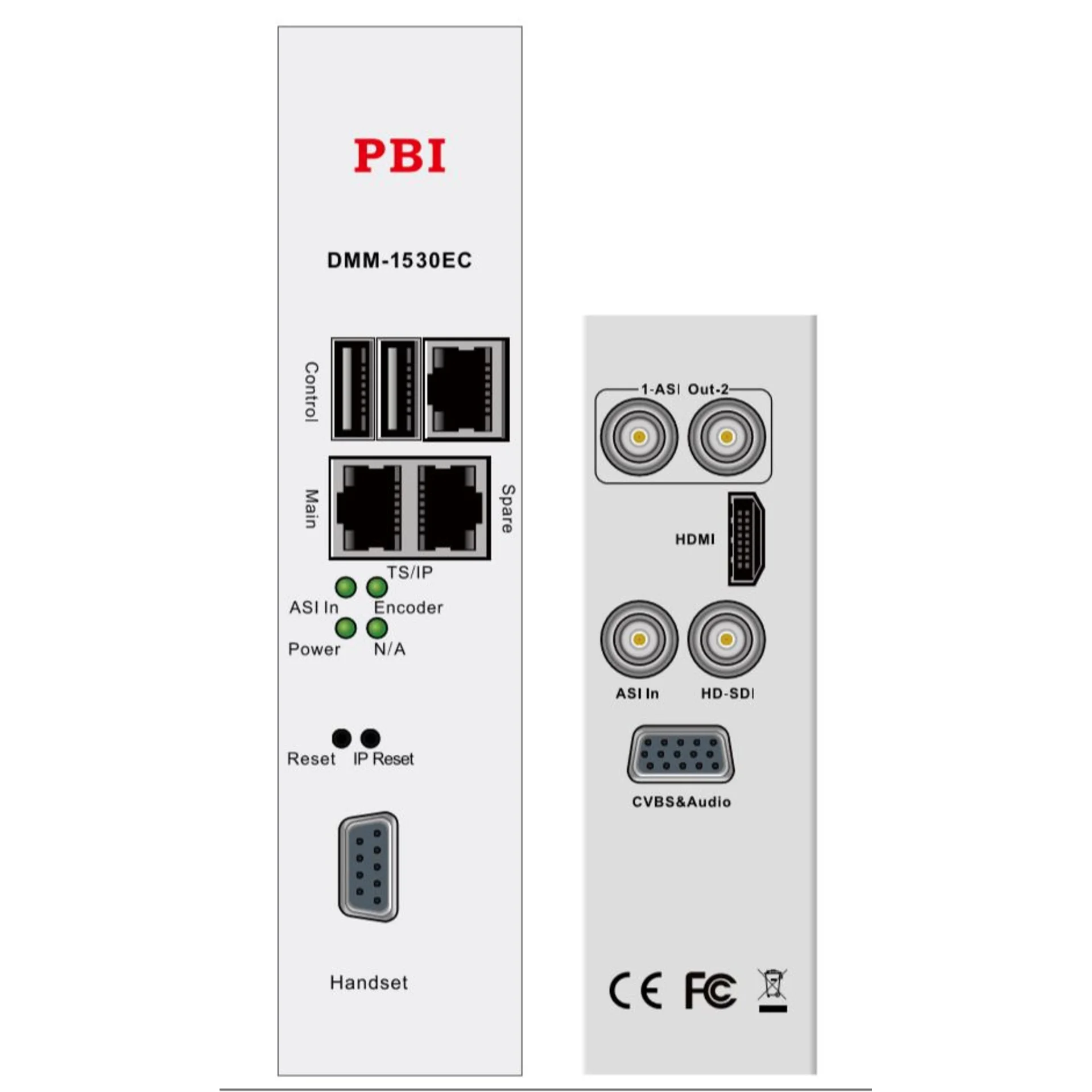 Модуль MPEG4 SD/HD encoder IP выход PBI DMM-1530EC-40
